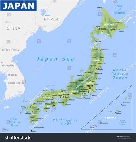 Japan Cities Map 的图像结果