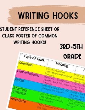 Image result for Writing Hooks