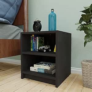 VIKI |Kivra Bedside Table for Bedroom & Living Room, Compact Nightstand ...