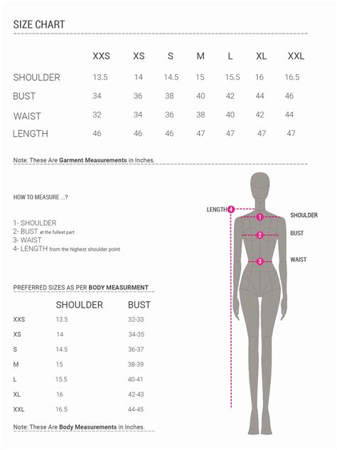 Size chart - 47 – Barahmasi