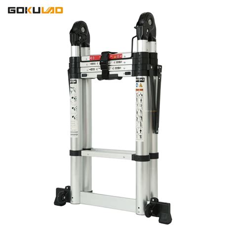 Image result for One-Button Telescoping Ladder