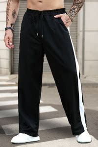 CULISH Striped Men Black Track Pants - Buy CULISH Striped Men Black ...
