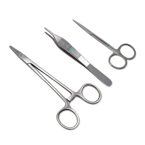 Suturing Instrument Set (Set of 3) | Essential Tools - Medansh