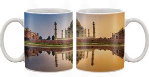 Artifa Taj Mahal India Ceramic, Porcelain Coffee Mug Price in India ...