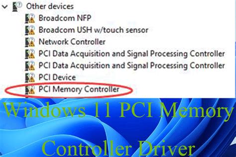 Image result for PCI Memory Controller Installation