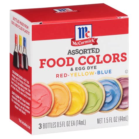 Snapklik.com : McCormick Assorted Food Colors & Egg Dye