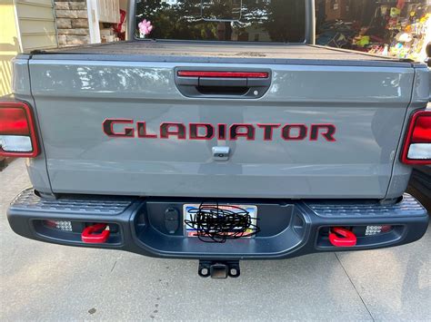 Tailgate Lettering | Jeep Gladiator (JT) News, Forum, Community - JeepGladiatorForum.com