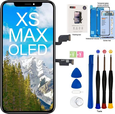 EFAITHFIX iPhone Xs MAX OLED Screen Replacement - India | Ubuy