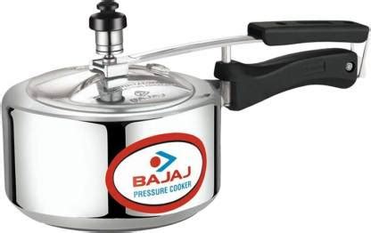 BAJAJ PCX 42 SS 2 L Inner Lid Induction Bottom Pressure Cooker Price in ...