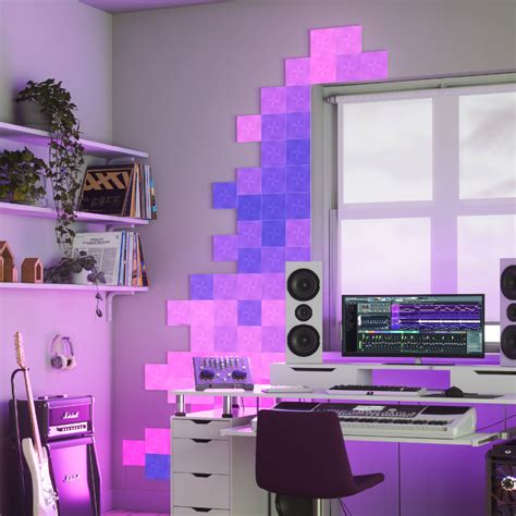 Smart Lighting | India » Nanoleaf Canvas Colour-Changing Light Squares