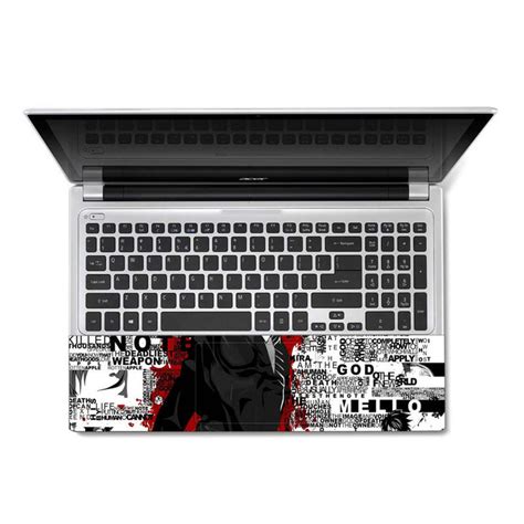 Full Panel Laptop Skin - Death Note Typography – SkinsLegend