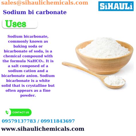 Sodium Bicarbonate | Sihauli Chemicals