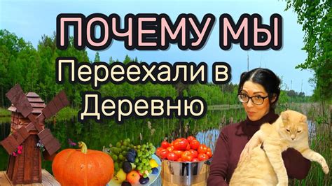 Почему мы переехали жить в деревню ! Основные плюсы и минусы жизни за ...