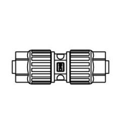 Klemmverschraubung für PFA, PTFE, FEP Schläuche / LQ3F / metrisch von ...