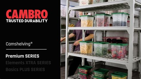 CAMBRO Cam Shelf Racks with 5 Shelves – Aryavarth Hotelwares