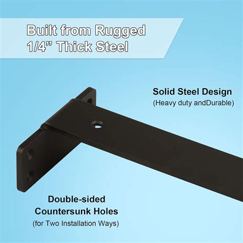 Trabulate 6-Pack Heavy Duty Floating Shelf Brackets，10inch India | Ubuy