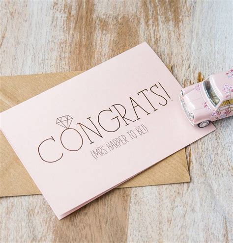 engagement gift cards