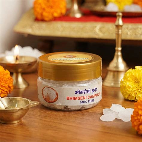 Pure Bhimseni Camphor Jar (30g) – SugandhMart