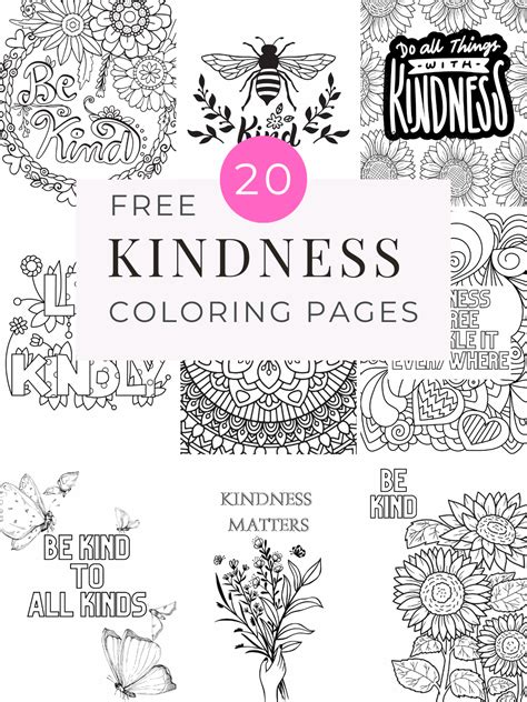 Kids Kindness Coloring Pages [2025]