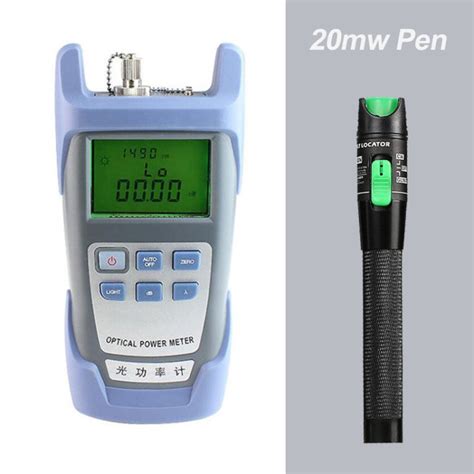 Fiber Optical Power Meter Visual Fault Locator Fiber Optic Cable Teste ...