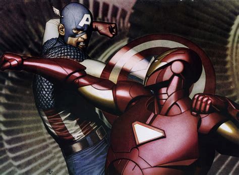 Download The Ultimate Battle of Good Vs Evil: Iron Man VS Captain ...
