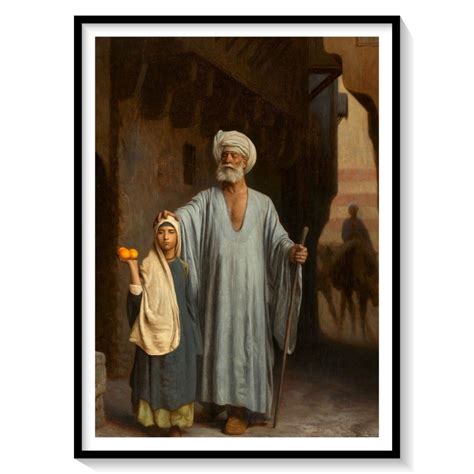 The Helping Hand Painting & Wall Art Print by Jean Leon Gerome ...