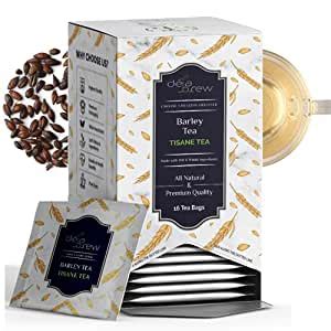 DEJA BREW Barley Tea - 16 Pyramid Tea Bags | Roasted Barley Seeds ...