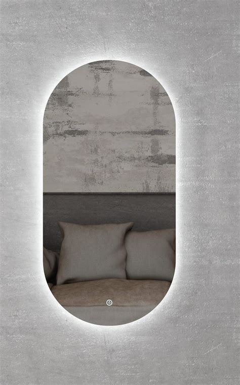 Luminar Capsule Brilliance: Backlit Elegance LED Mirror – Glassma Lux