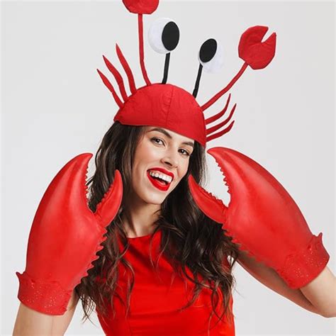 SpongeBob Squarepants Mr. Krabs Costume Crab Claws and Hat - Quda Halloween