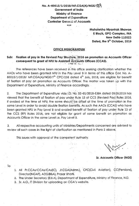 Fixation of pay in the Revised Pay Structure, 2016 on promotion as ...