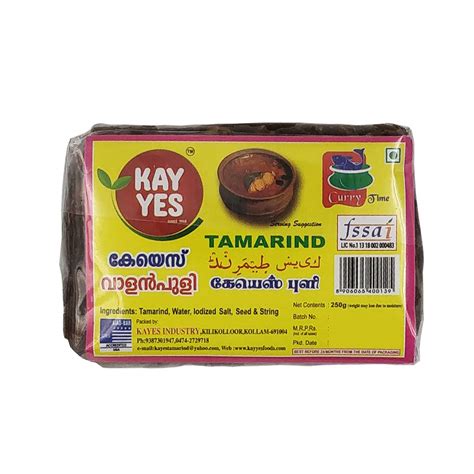 Buy Kayes Premium Raw Tamarind / Puli / Imli for Cooking - Kerala ...