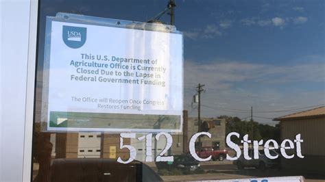 Federal Government Shutdown - Fairbury Journal News