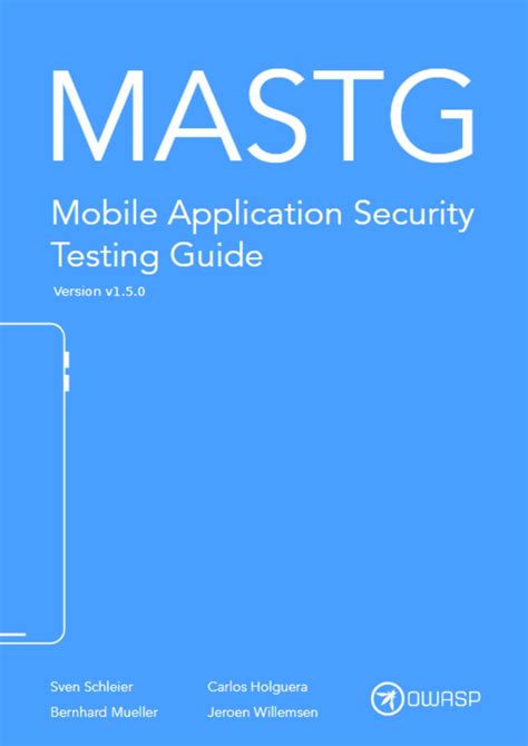 Features of OWASP Mobile Security Testing Guide 的图像结果