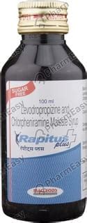 Rapitus Plus Sugar Free Bottle Of 100ml Syrup: Uses, Side Effects ...