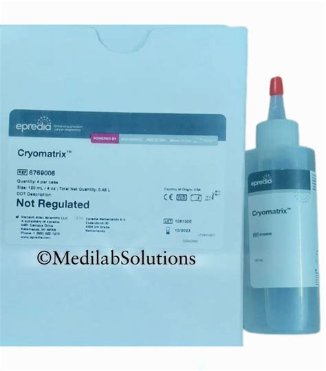 OCT Freezing Compound - Epredia Shandon CryoMatrix Gel - OCT Freezing ...