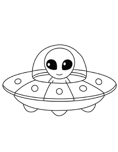 Image result for Alien Spaceship Coloring Pages