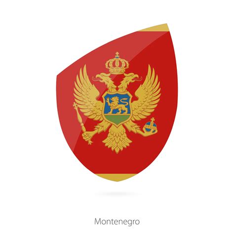 Flag of Montenegro. Montenegro Rugby flag. 17687794 Vector Art at Vecteezy