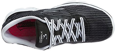 Buy Skechers Women's Go Walk 3-Fitknit Go Walk 3-Fitknit Black White ...