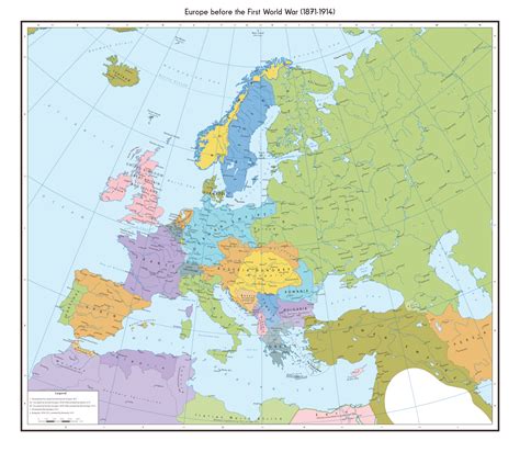 Europe before and after the First World War - Vivid Maps