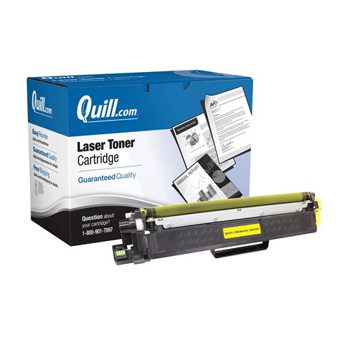 Quill Brand® Remanufactured Yellow Standard Yield Toner Cartridge ...