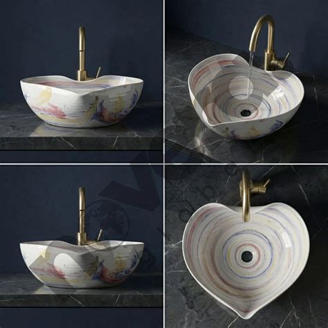 Handcrafted Ceramic Basin India Unique Artisan Designs from ₹6,006 ...