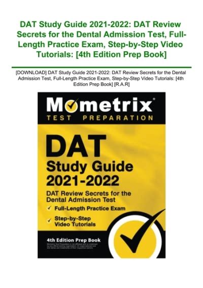 Image result for Dat Study Guide