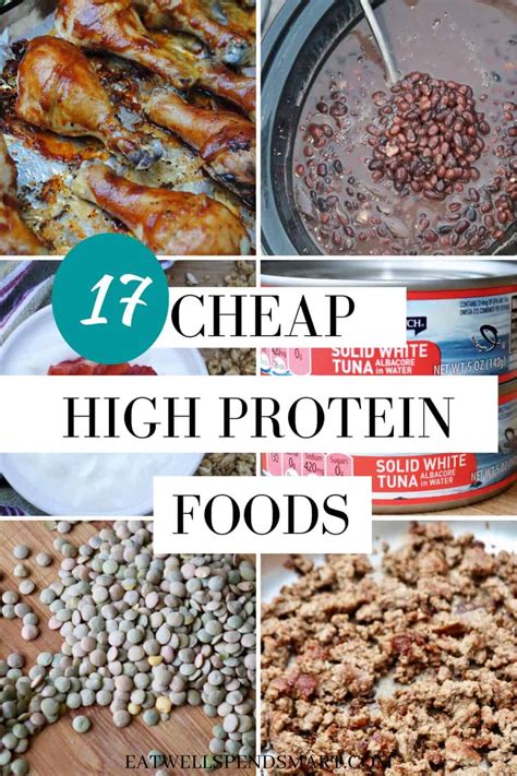 Cheap High Protein Foods - Eat Well Spend Smart