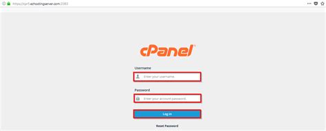 Image result for cPanel Example
