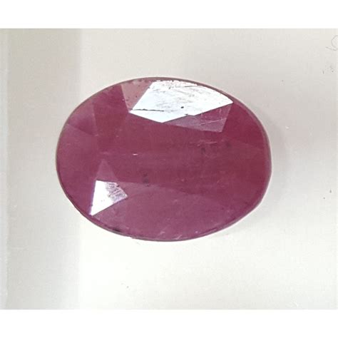 9.11 Ratti Natural Indian Ruby with Govt. Lab Certificate-(1221) | Gem ...