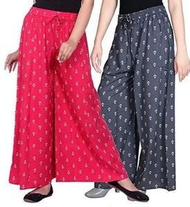 Karl Foerster Regular Fit Women Red, Grey Trousers - Buy Karl Foerster ...