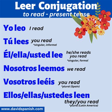 Leer Conjugation: How to Conjugate to Read in Spanish