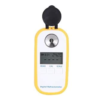 MxRady LARK™Digital Brix Refractometer, 0-94% Brix Portable Digital ...