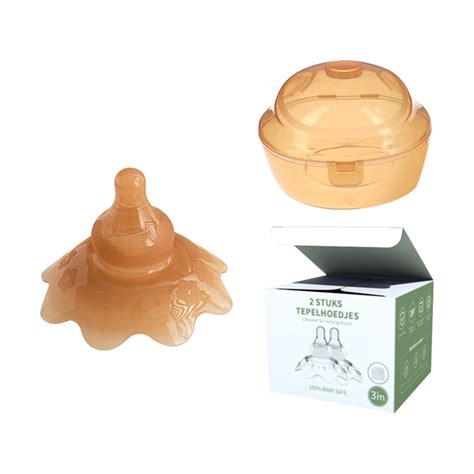 Nipple Shields for Nursing Newborn Petal Nipple Guards Cover for Breastfeeding for Flat or ...