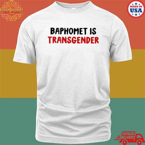 Official baphomet is transgender T-shirt – 20fashionteeshirt